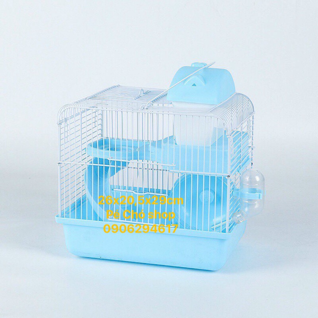 Lồng hamster Hoàng Tử Bé size LỚN d26-r20,5-c29cm