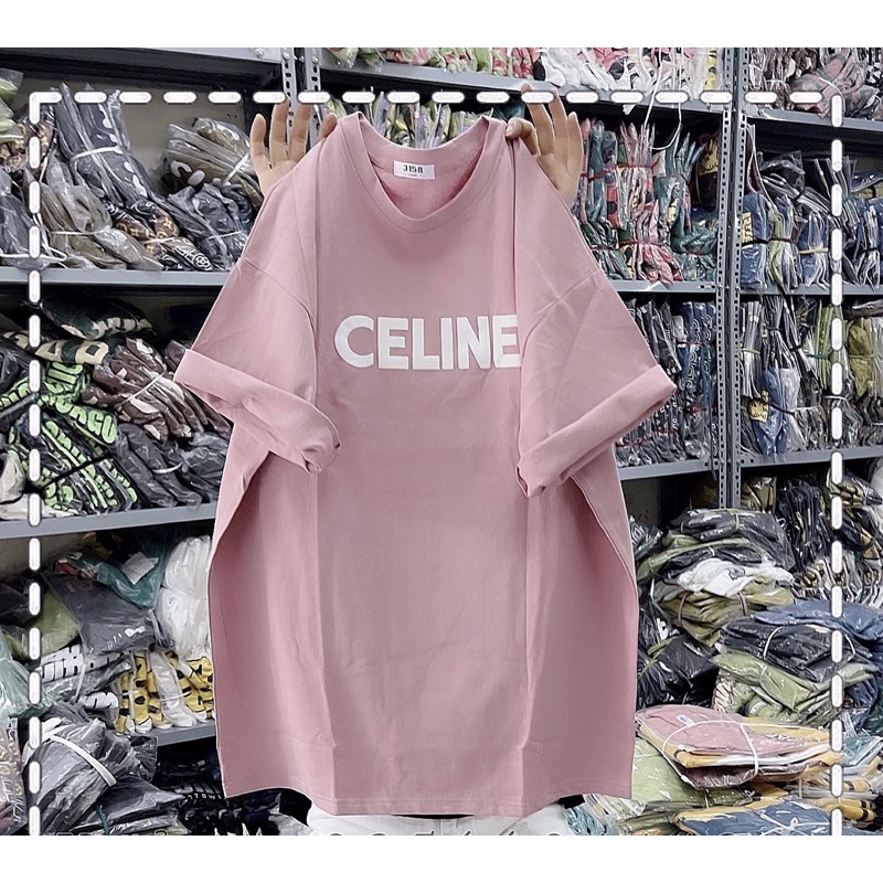 Áo phông chất cotton khô tay lỡ form rộng , áo thun nam nữ chữ Cl