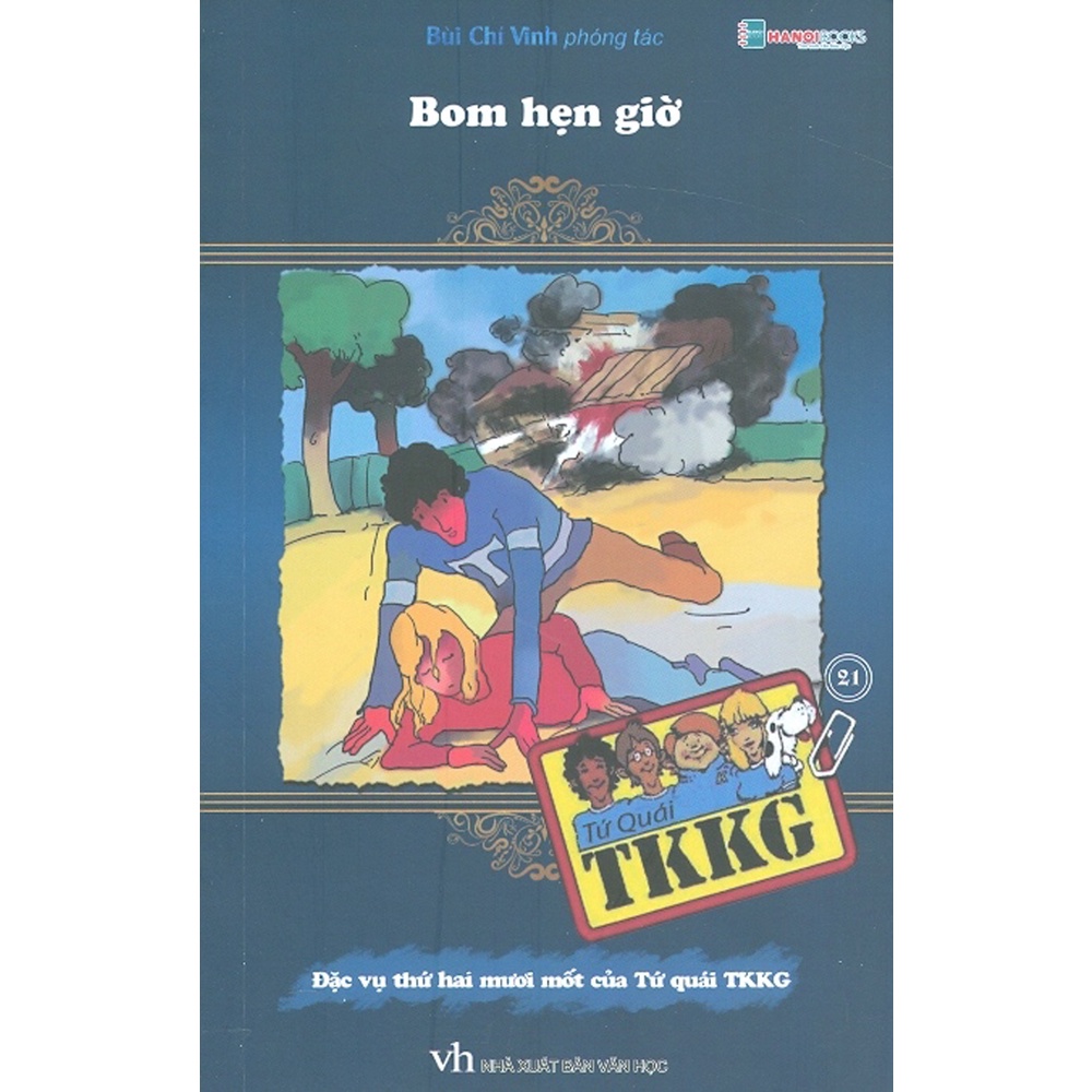 Sách - Tứ Quái TKKG 21 - Bom Hẹn Giờ