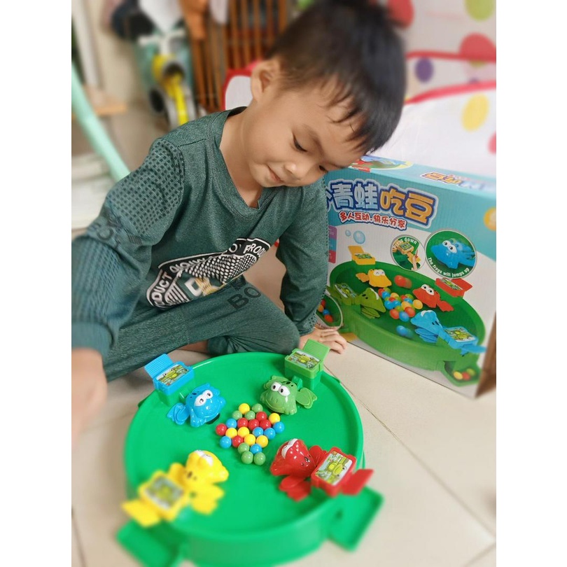 Đồ chơi trẻ em ếch ăn kẹo cả gia đình cùng  chơi - Đồ chơi tương tác trẻ em 3 4 5 6 tuổi