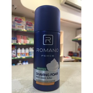 Kem bọt cạo râu romano force 175ml
