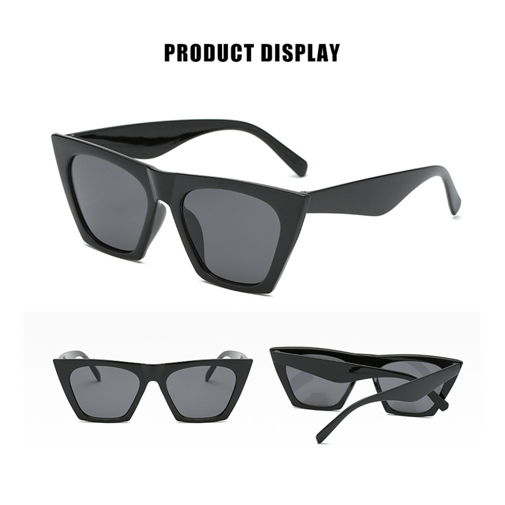 👗KAREN💍 Fashion Sun Glasses Streetwear Vintage Shades Sunglasses for Women Trendy Style Summer Square Frame UV400 Protection Eyewear Goggles/Multicolor