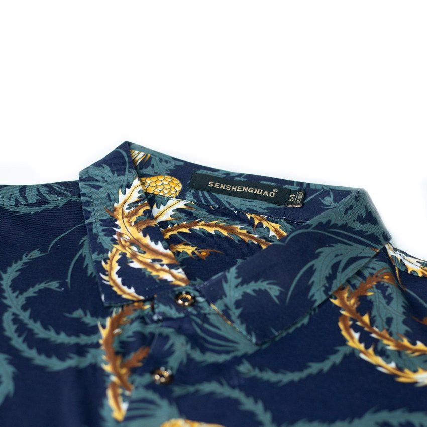 Áo sơ mi nam tay ngắn họa tiết đẹp, chất - SM05 | cao cấp, form suông, trẻ trung, phong cách, cá tính, thoáng mát | BigBuy360 - bigbuy360.vn