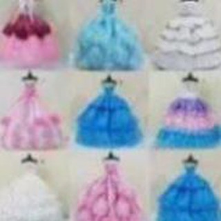 Sỉ bộ váy cho búp bê snc