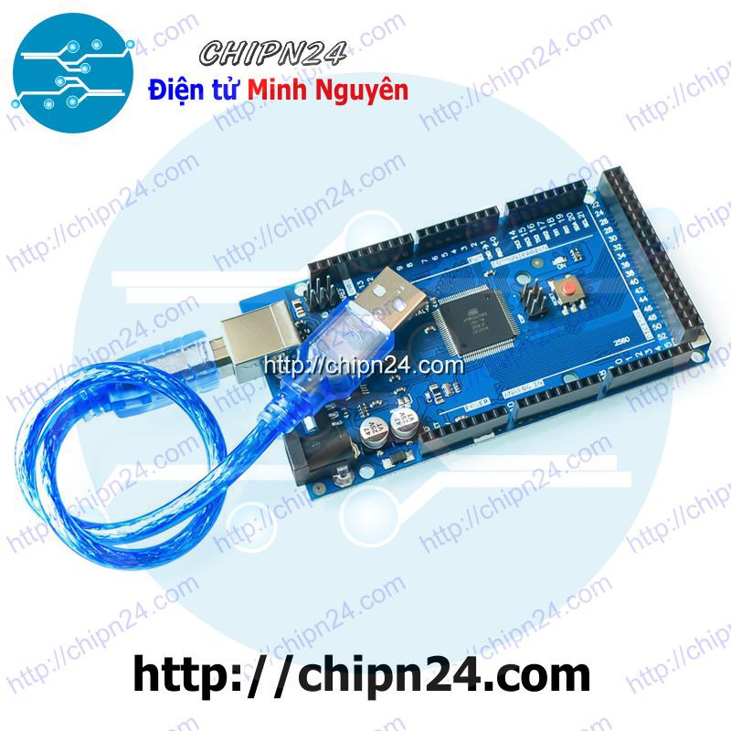 [1 MẠCH] KIT Arduino MEGA2560 Driver CH340G (Kit học tập)