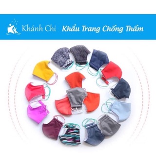 Khẩu trang đi mưa set 5 chiếc