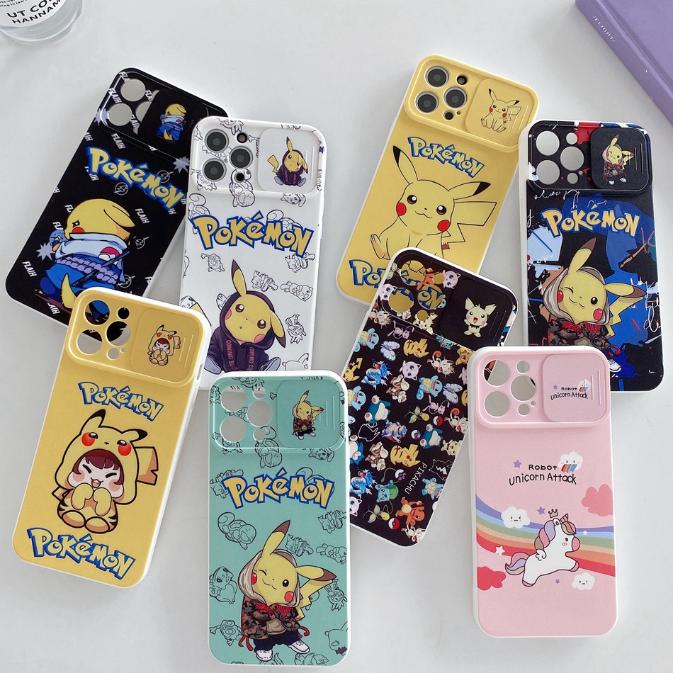 Ốp Điện Thoại Silicon Mềm Hoạt Hình Cho iPhone 11/12ProMax 7 8 Plus X Xs Max 11/12pro Xr 12mini | BigBuy360 - bigbuy360.vn
