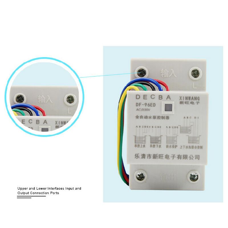 Bộ Công Tắc Cảm Biến Mực Nước Tự Động DF-96ED 10A 220V
