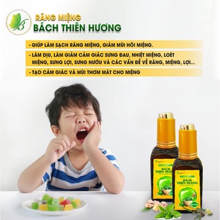 Tinh Dầu Răng Miệng Bách Thiên Hương 25ml