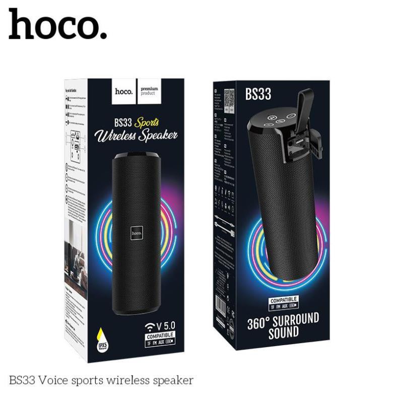 [Được kiểm hàng] Loa Nghe Thẻ Nhớ, Loa Hoco BS33 | Nghe Nhạc 3 Giờ | 100% Hàng Chính Hãng | 46001