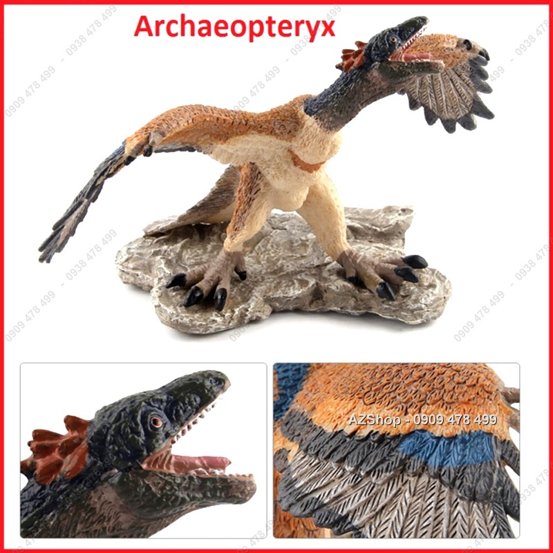 Mô Hình Chim Khủng Long Cổ Đại Thân Lông Vũ Archaeopteryx - 7196