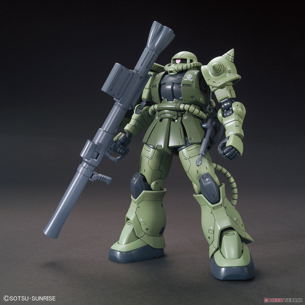 [Bandai] Mô hình lắp ráp Gundam Zaku II Type C/Type C-5 (HG)