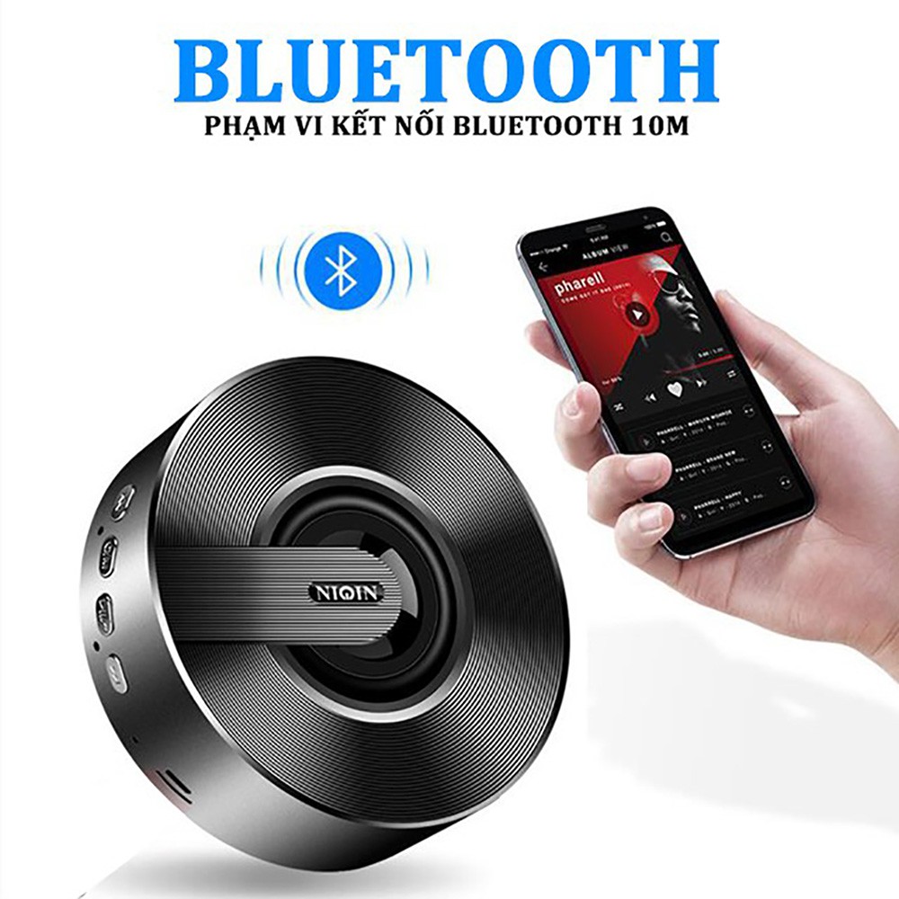 Loa Bluetooth Nghe Nhạc Không Dây S1 Mini Vỏ Kim Loại Tích Hợp Pin 1000mAh