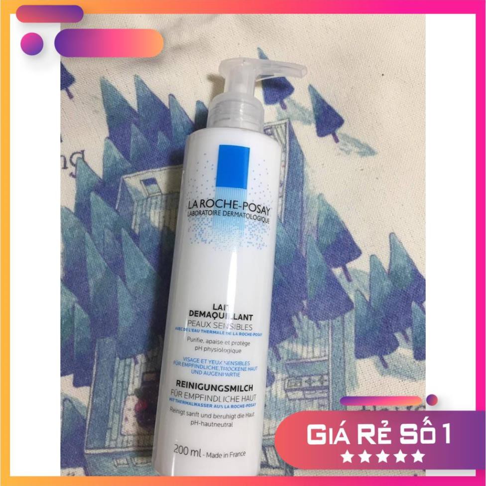 La Roche-Posay Lait Demaquillant Peaux Sensibles 200ml – Sữa Tẩy Trang Cho Da Nhạy Cảm 200ml | BigBuy360 - bigbuy360.vn