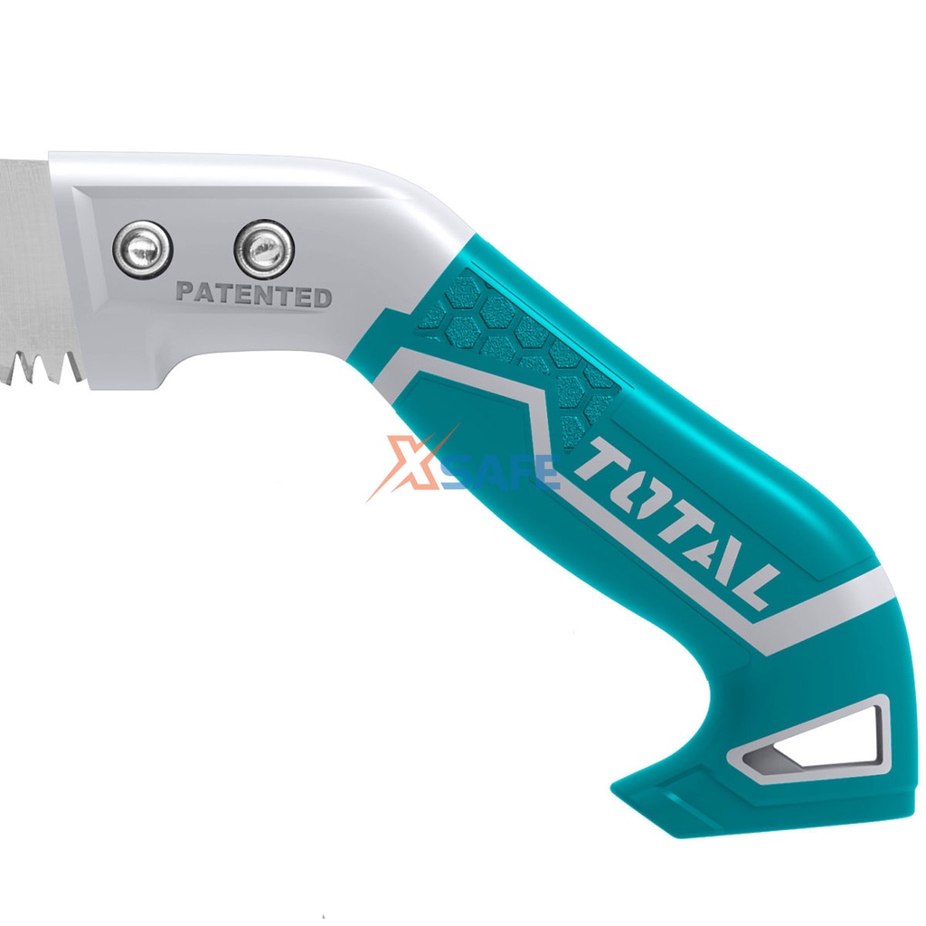 Cưa cành cầm tay lưỡi thẳng 7inch TOTAL THT5113006 Cưa gỗ chuyên dụng siêu sắc bén, lưỡi cưa chống cong gãy, chống rỉ