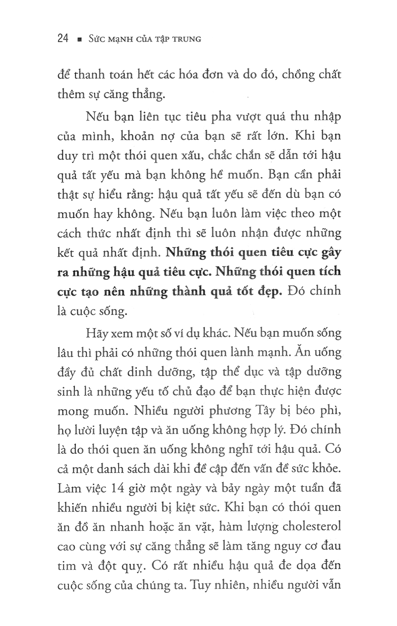 Sách - Sức Mạnh Của Tập Trung (Tái Bản 2018) 