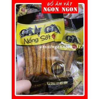 Snack Gân Gà Nóng Sốt Dai Ngon Đồ Ăn Vặt Cay Cổng Trường Cho Mọi Người