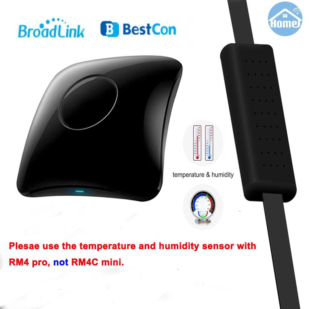 Cảm Biến Độ Ẩm Nhiệt Độ Thông Minh Broadlink Bestcon Hts2 Rm4 Pro