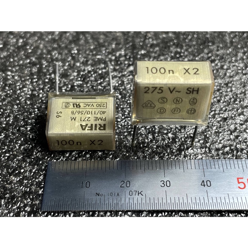 Tụ điện lọc AC RIFA 0.1uF 275VAC