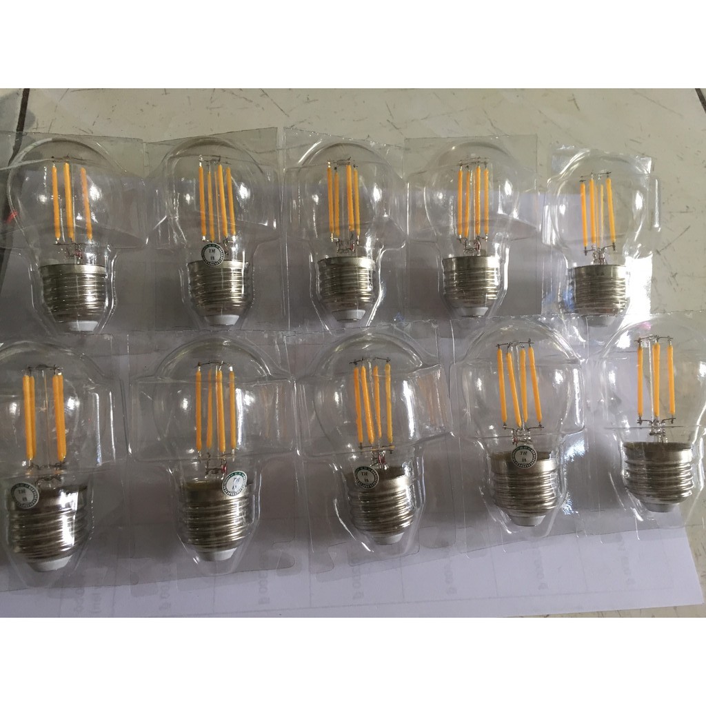 Bóng đèn led edison g45 tròn 4W E27