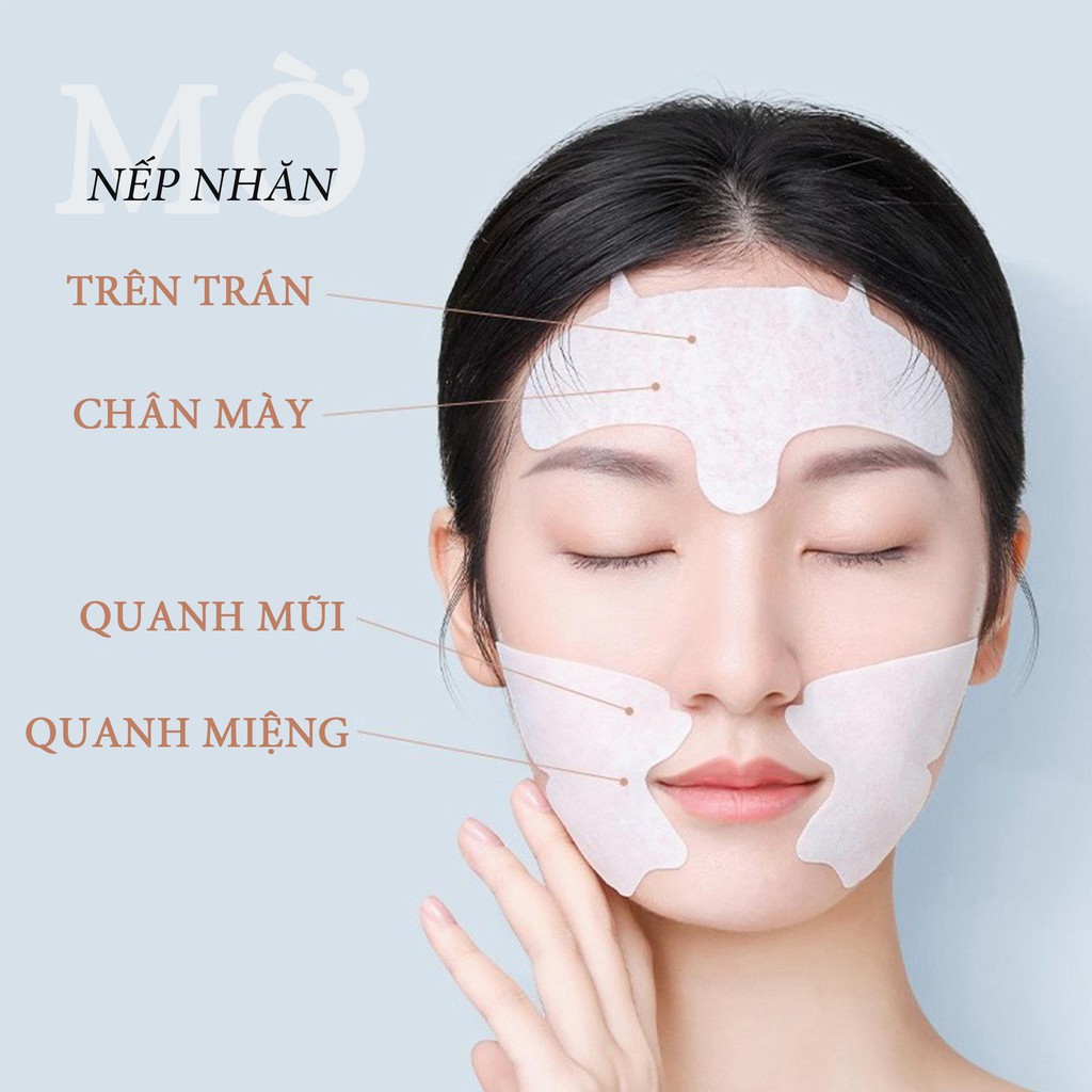 MIẾNG DÁN VÙNG TRÁN MỜ NẾP NHĂN SĂN CHẮC CẤP ẨM SOONPURE 6g x 5Miếng/hộp SC138