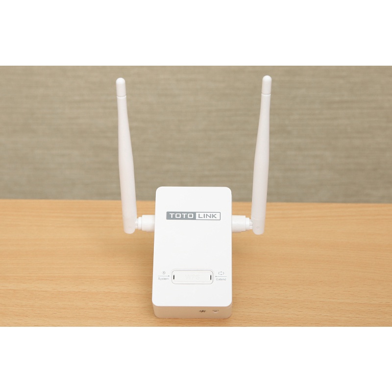 Thiết bị mở rộng sóng Wifi Totolink EX201, chuẩn N, tốc độ 300Mbps - Hàng Chính Hãng