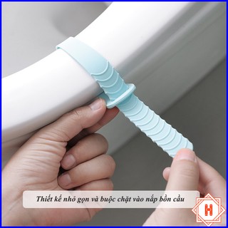 Dây sillicon giúp lật mở nắp bồn cầu tiện dụng { H }
