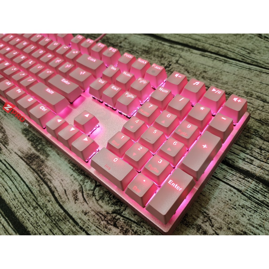 [Mã 267ELSALE hoàn 7% đơn 300K] Bàn phím cơ Dareu EK810 v2 (Pink Led)