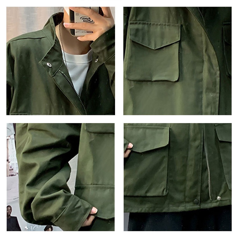 Áo khoác AOKANG nhiều túi phong cách Hàn Quốc dành cho nam