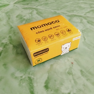 Khăn giấy rút Momoco (giấy lụa trắng 300 tờ)