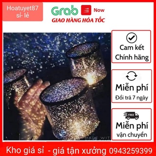 Đèn ngủ ngàn sao_Đèn ngủ chiếu trăng sao (tặng kèm dây sạc)