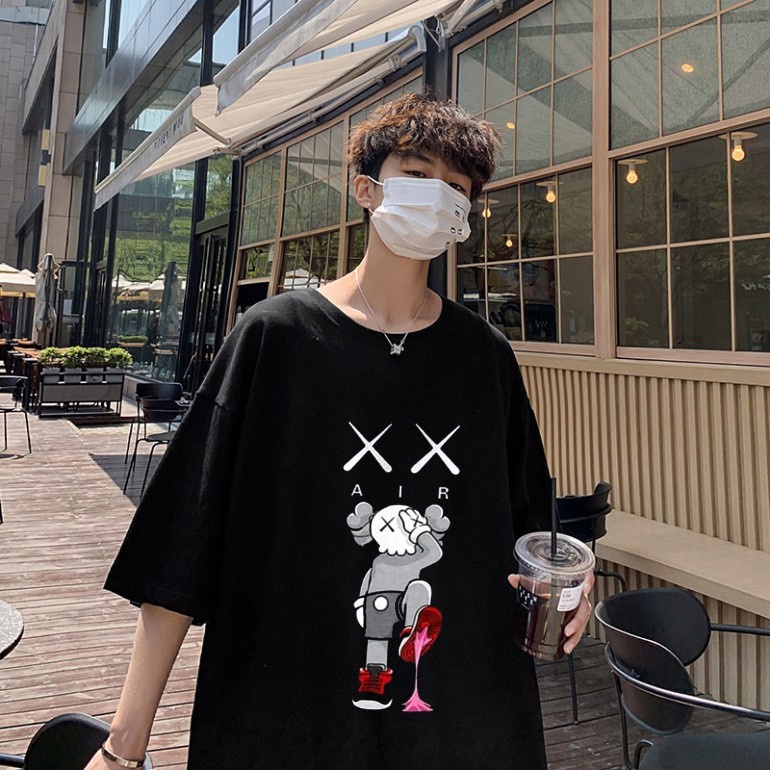 Áo thun nam nữ unisex tay lỡ T32, áo phông tay form rộng oversize streetwear