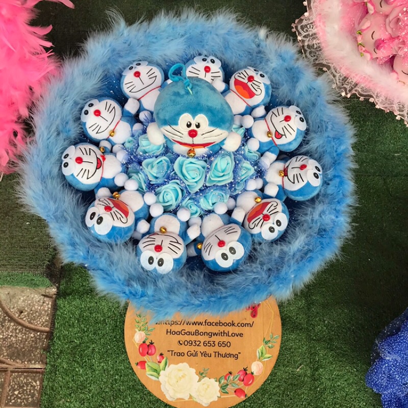 Hoa Đôremon vui vẻ