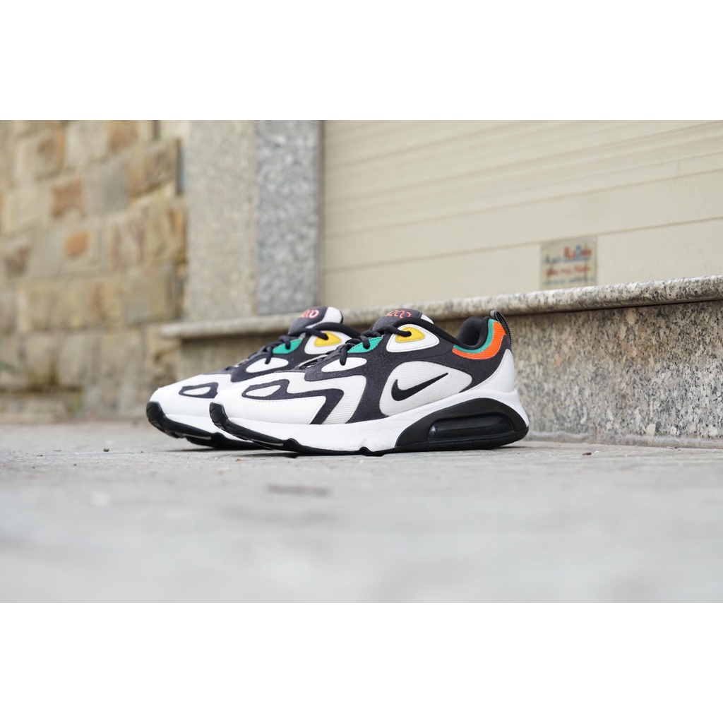 [2hand] Giày Thể Thao NIKE AIRMAX 200 ' RASTA ' AQ2568-101 GIÀY CŨ CHÍNH HÃNG