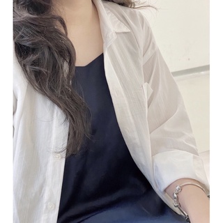Áo sơ mi đũi nữ Basic Shirt Ma Vie