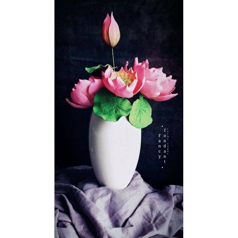 Fancy Gumpaste tạo hình màu trắng 1kg tự khô nhanh