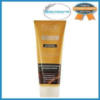 Dầu xả keratin và tinh dầu argan pielor cho tóc khô và xỉn màu 200ml