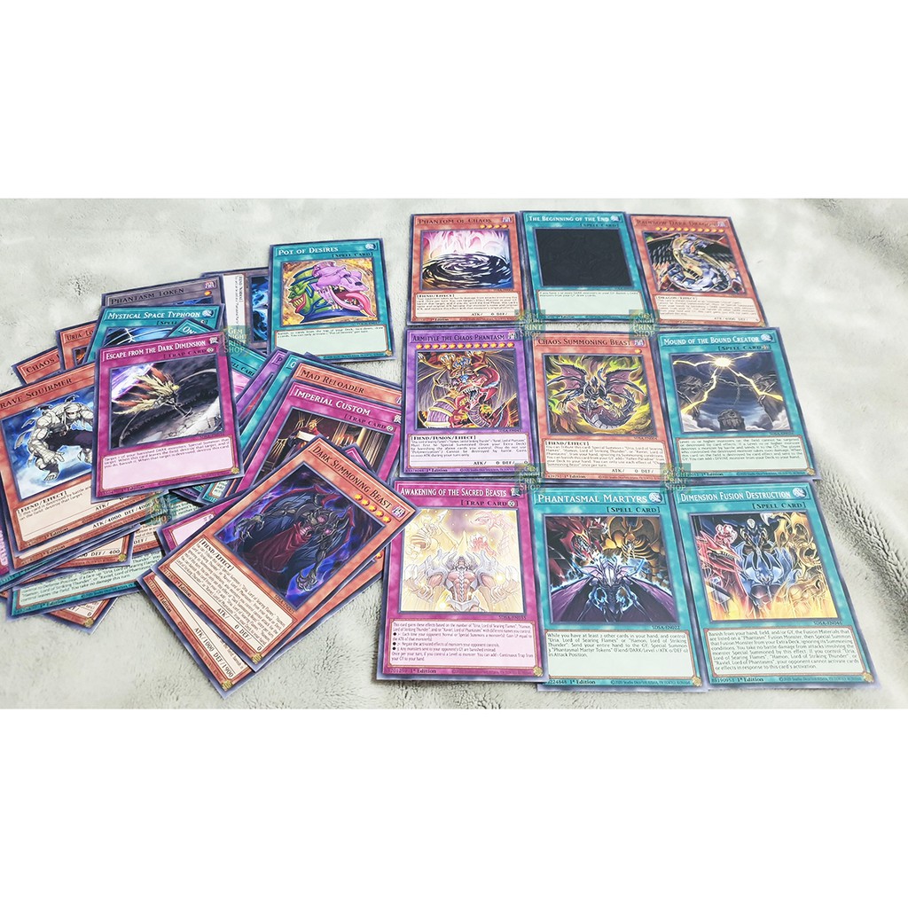 Bộ bài Yugioh - Structure Deck: Sacred Beasts