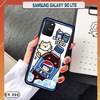 Ốp lưng nhám in hình 3D Samsung Galaxy S10 Lite