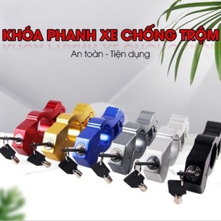 Khoa phanh xe chống trộm