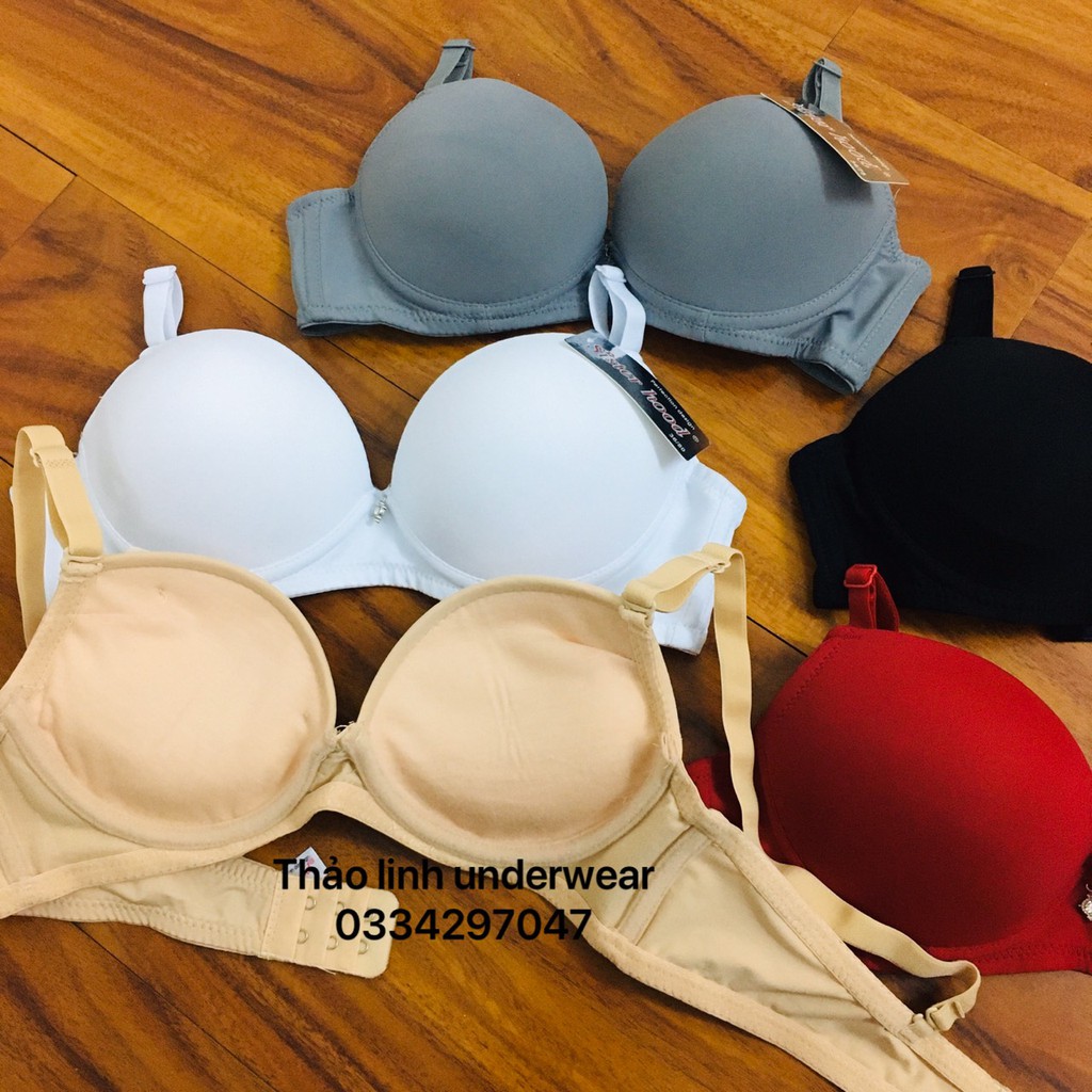 ÁO LÓT NỮ THÁI LAN SISTERHOOD  SIÊU NÂNG NGỰC CÓ GỌNG MÚT DÀY NGỰC NHỎ PHẲNG NGỰC VỪA LÉP ASH2322