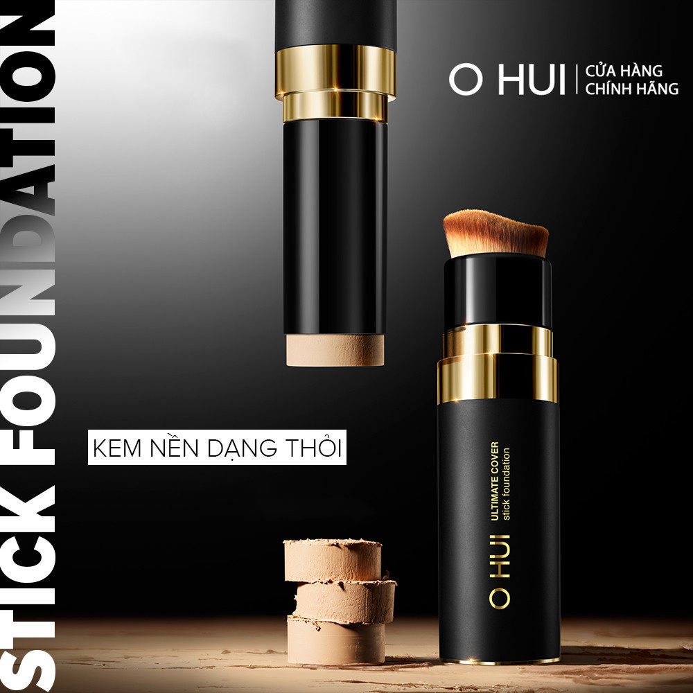 Kem nền dạng thỏi siêu che phủ kiểm soát nhờn OHUI Ultimate Cover Stick Foudation SPF50+/PA +++ 15g