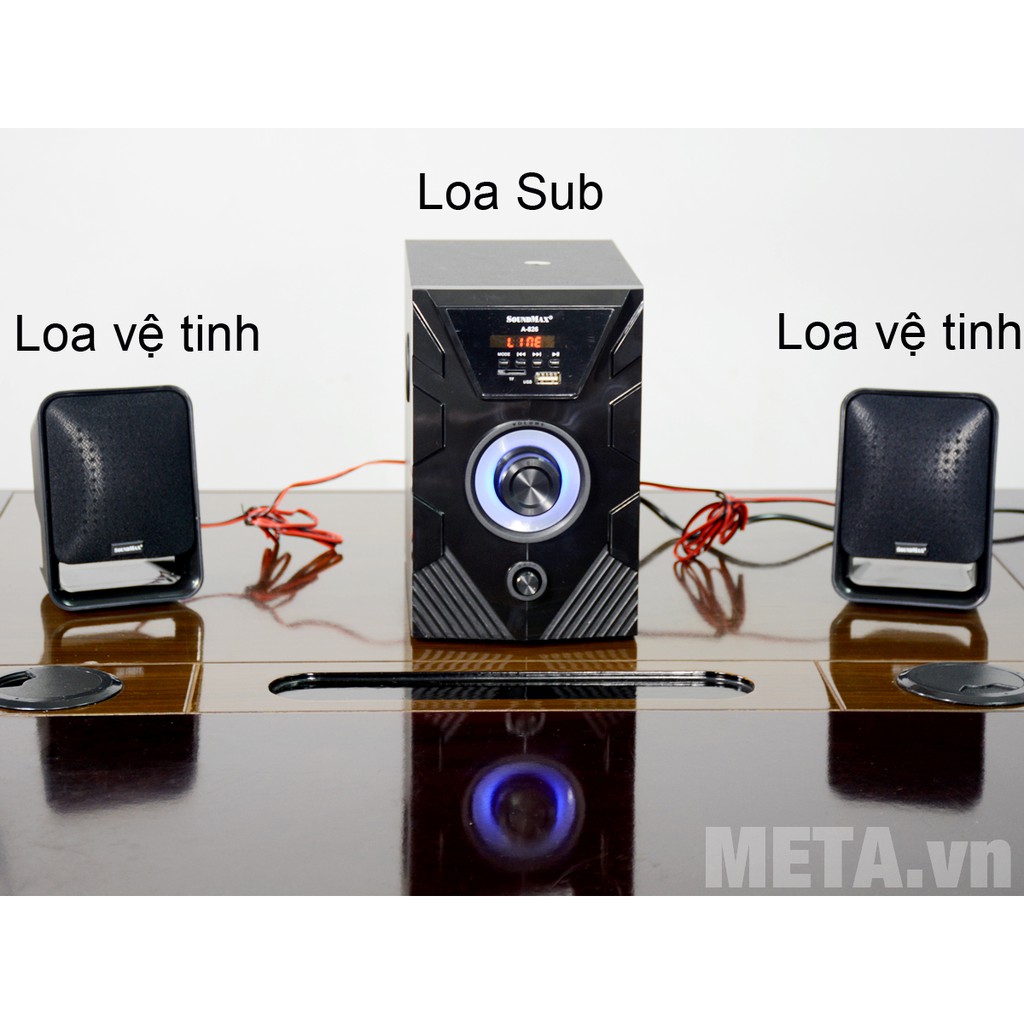 Loa Vi Tính SoundMax A-826/2.1 - Hàng Chính Hãng