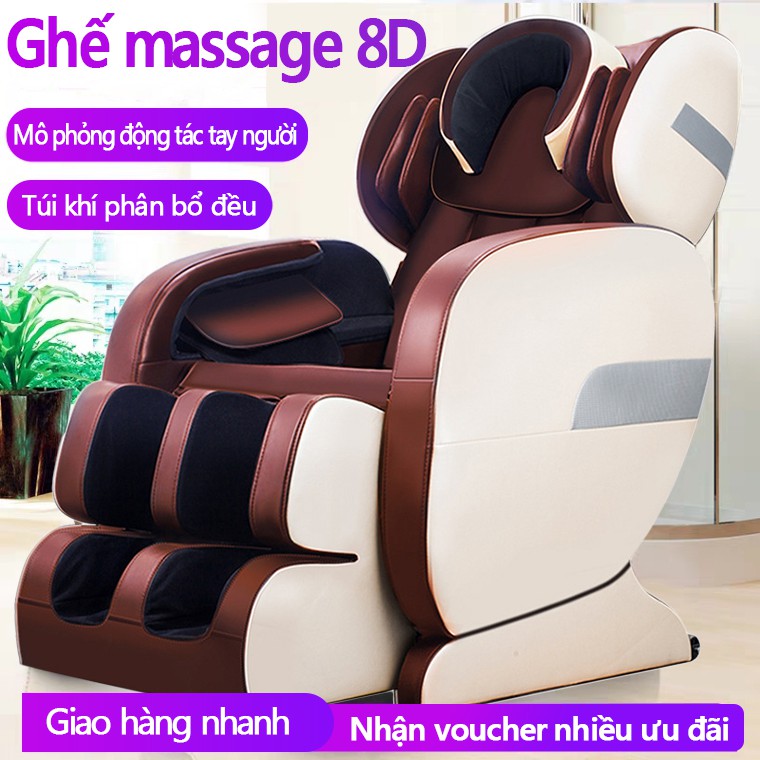 Massage toàn thân ghế mát xa tự động gia dụng máy mát - Ghế Massage Dưới 10 Triệu - Ghế massage phi thuyền 3D