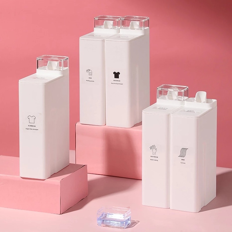 Bình Đựng Dung Dịch Giặt Đồ Dung Tích 1000ml Có Thể Tái Sử Dụng