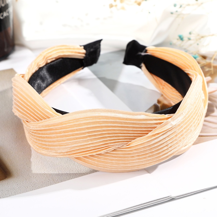 Băng đô cài tóc màu sắc đơn giản kiểu dáng thời trang cho nữ