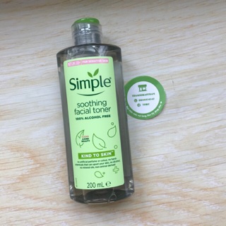 Nước hoa hồng Simple Kind to Skin Soothing Facial Toner