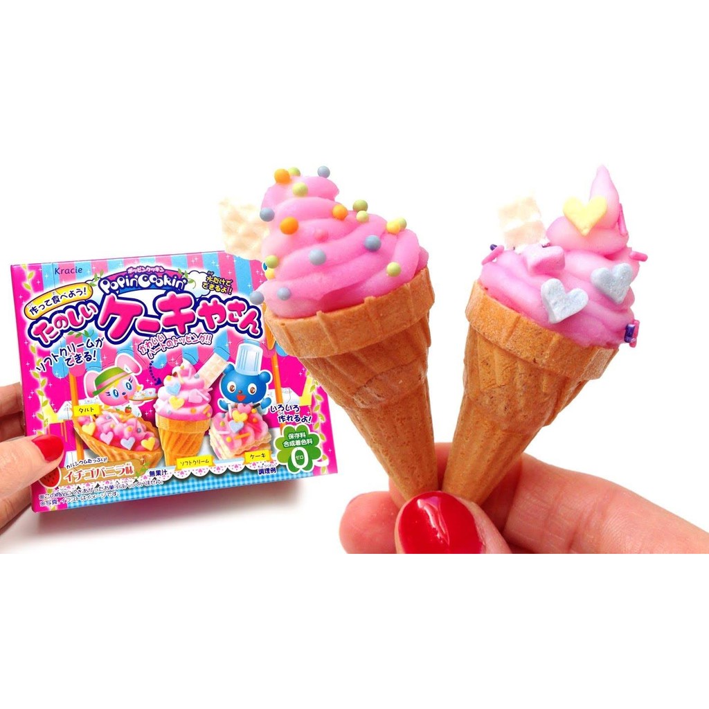 Popin cookin bộ làm kem- đồ chơi nấu ăn tự làm bánh Nhật Bản