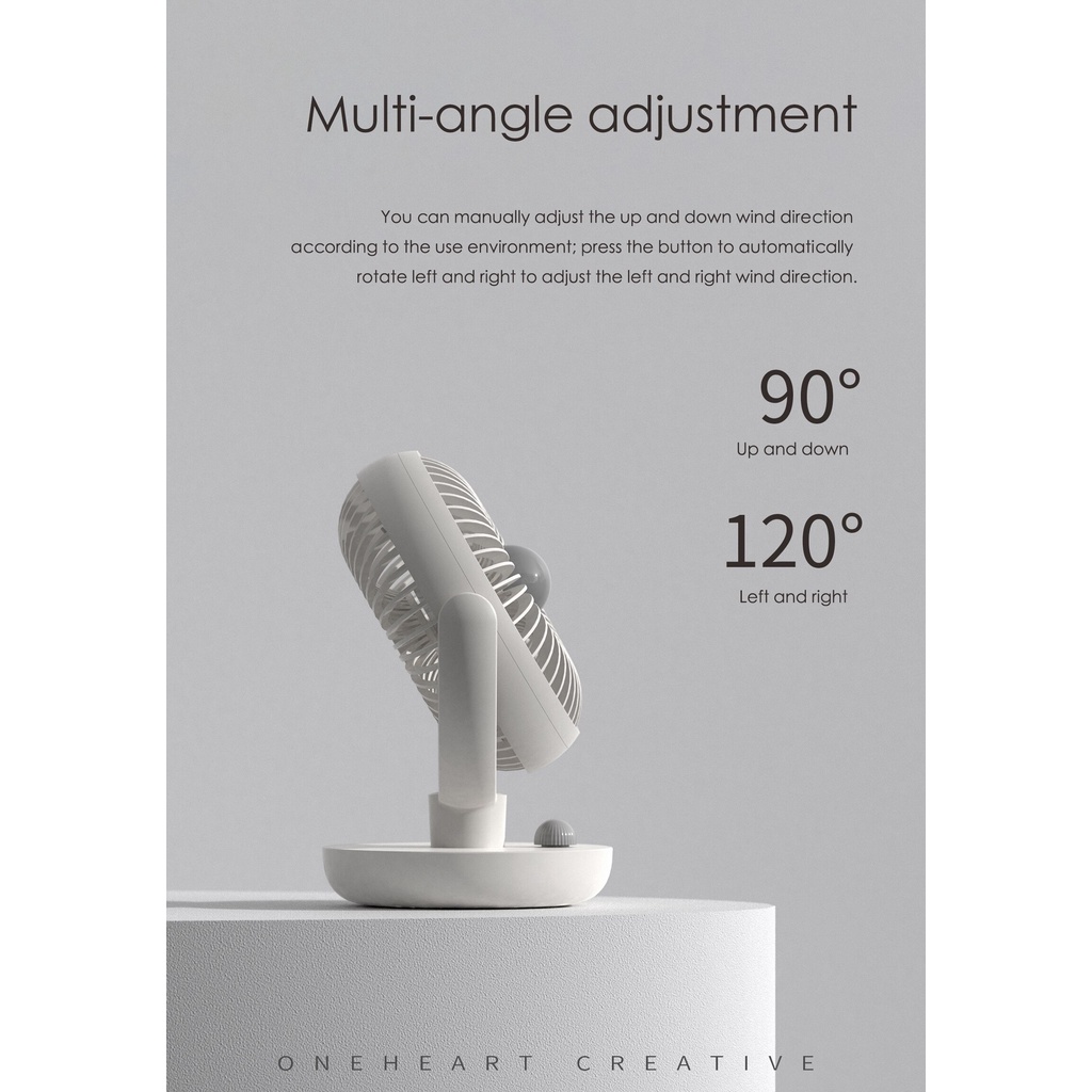 Uareliffe Desktop Fan For Home Office