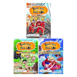 Sách - Combo 3 Cuốn Thoát Nạn Trong Tích Tắc